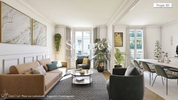 Vente Appartement Neuilly-sur-Seine 6 Pièces 121 m²