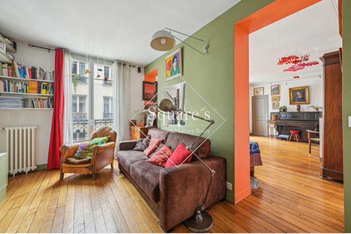 Sale Apartment Paris 18ème 5&nbsp;Rooms 89&nbsp;m²