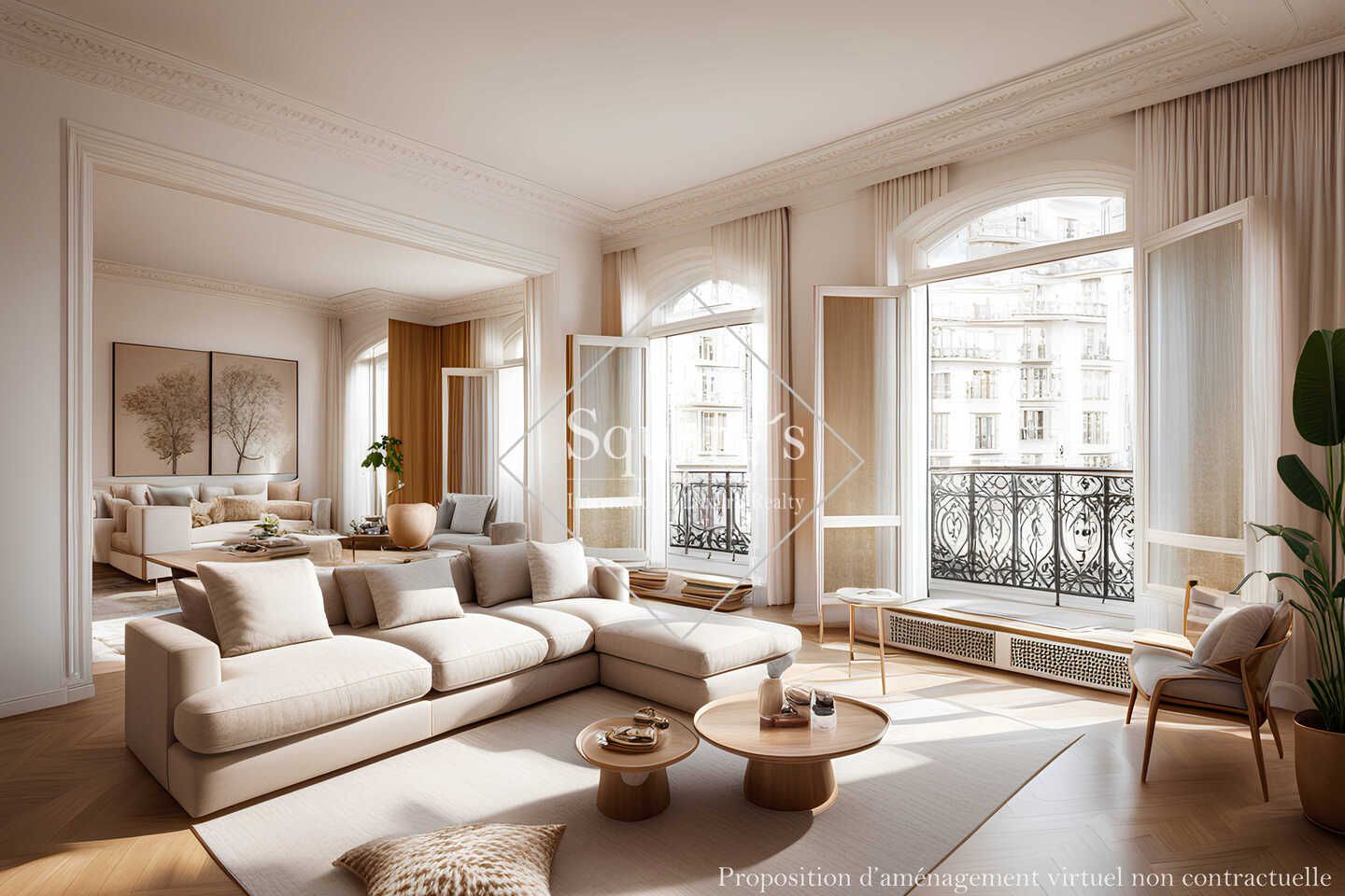 apartment 7 Rooms for sale on Paris 17ème (75017)