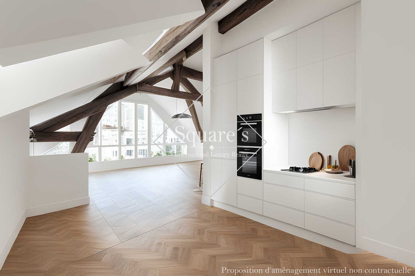 apartment 8 Rooms for sale on Puteaux (92800)