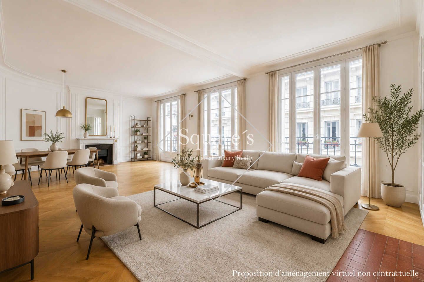 appartement 6 Pièces en vente sur Paris 16ème (75016)