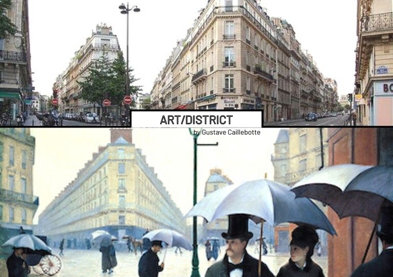 ART/DISTRICT by Gustave Caillebotte