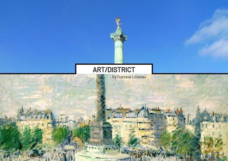 ART DISTRICT by Gustave Loiseau